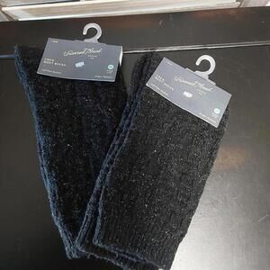 Women's Cotton Light Sparkle Boot Crew Socks - 2 pairs | Universal Thread